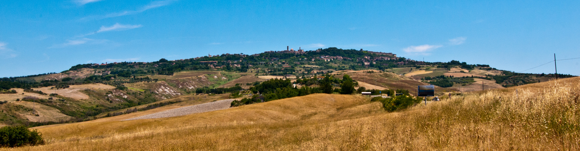 Volterra Toscana Panorama