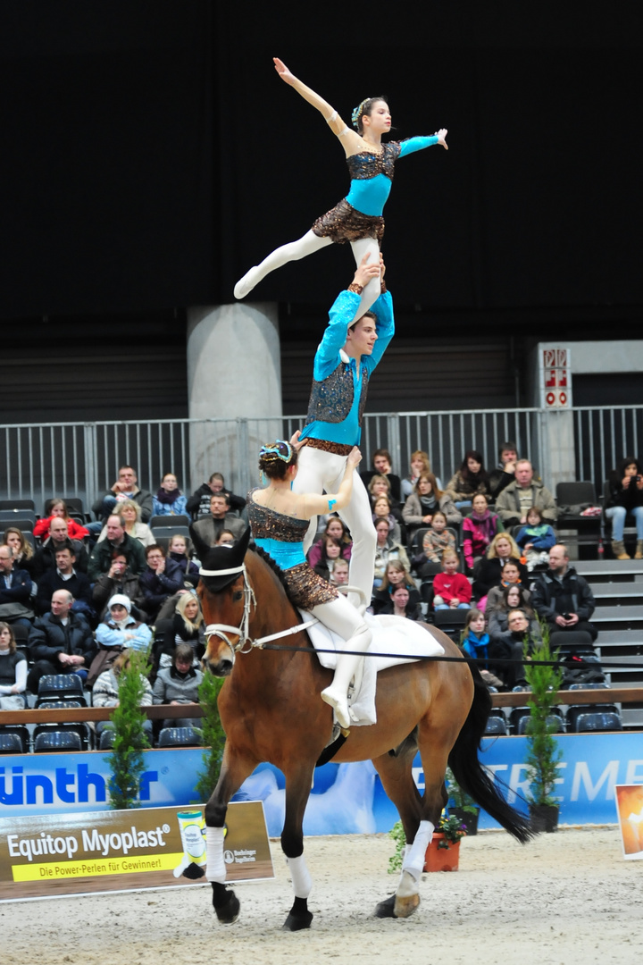 Voltigierturnier badenCLASSICS in Offenburg 2012