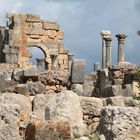 Volubilis ist eine archäologische Stätte bei Meknes/Marokko