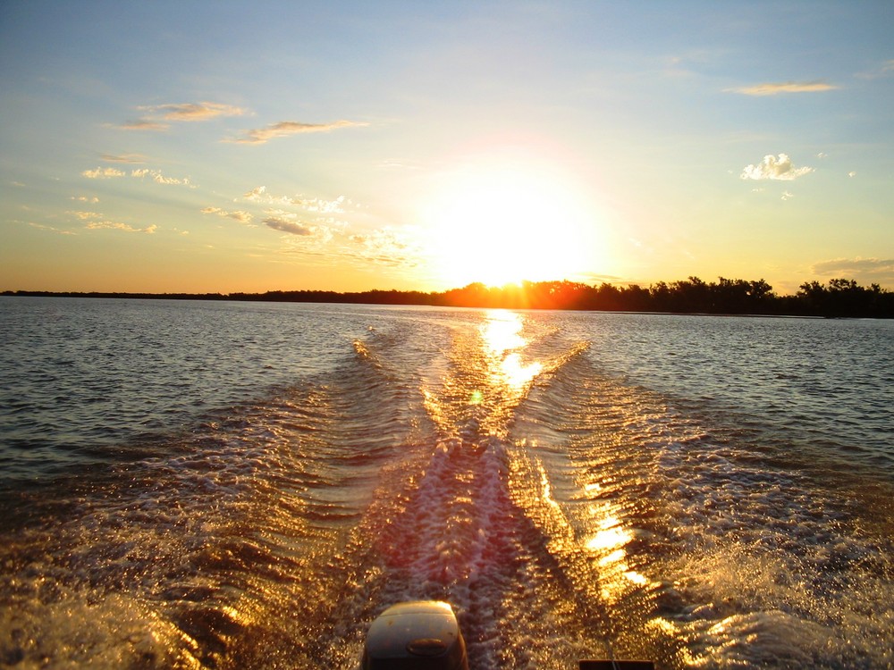 volviendo de pesca....