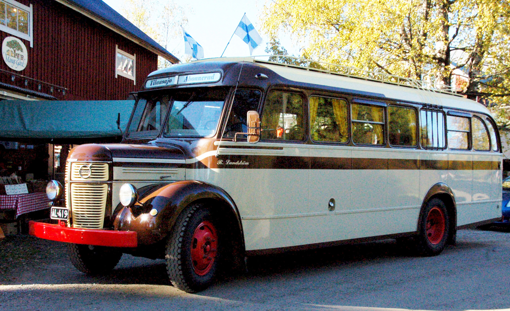 Volvo 1954 old time bus