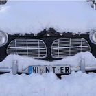 Volvo im Schnee