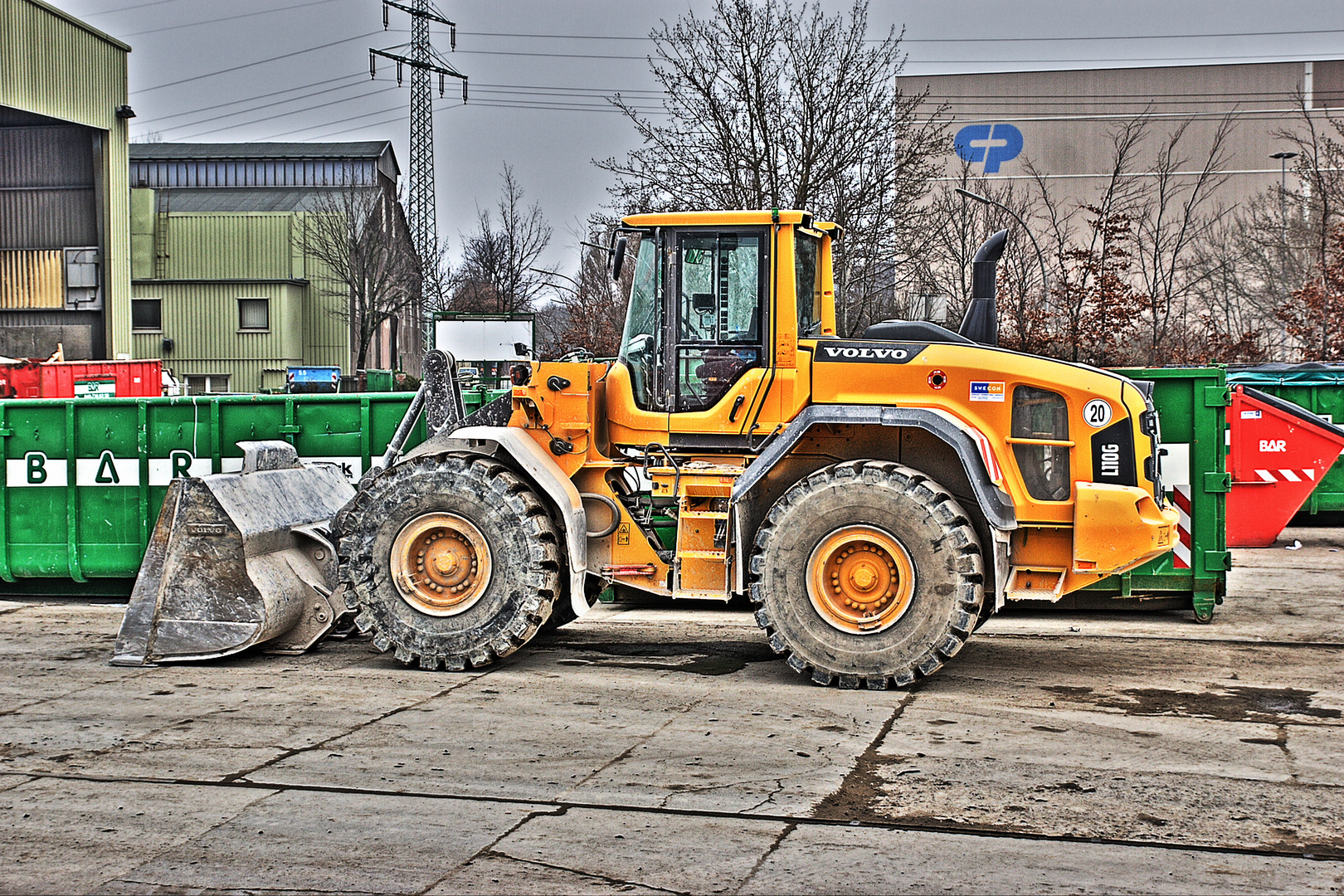 Volvo L110G als HDR