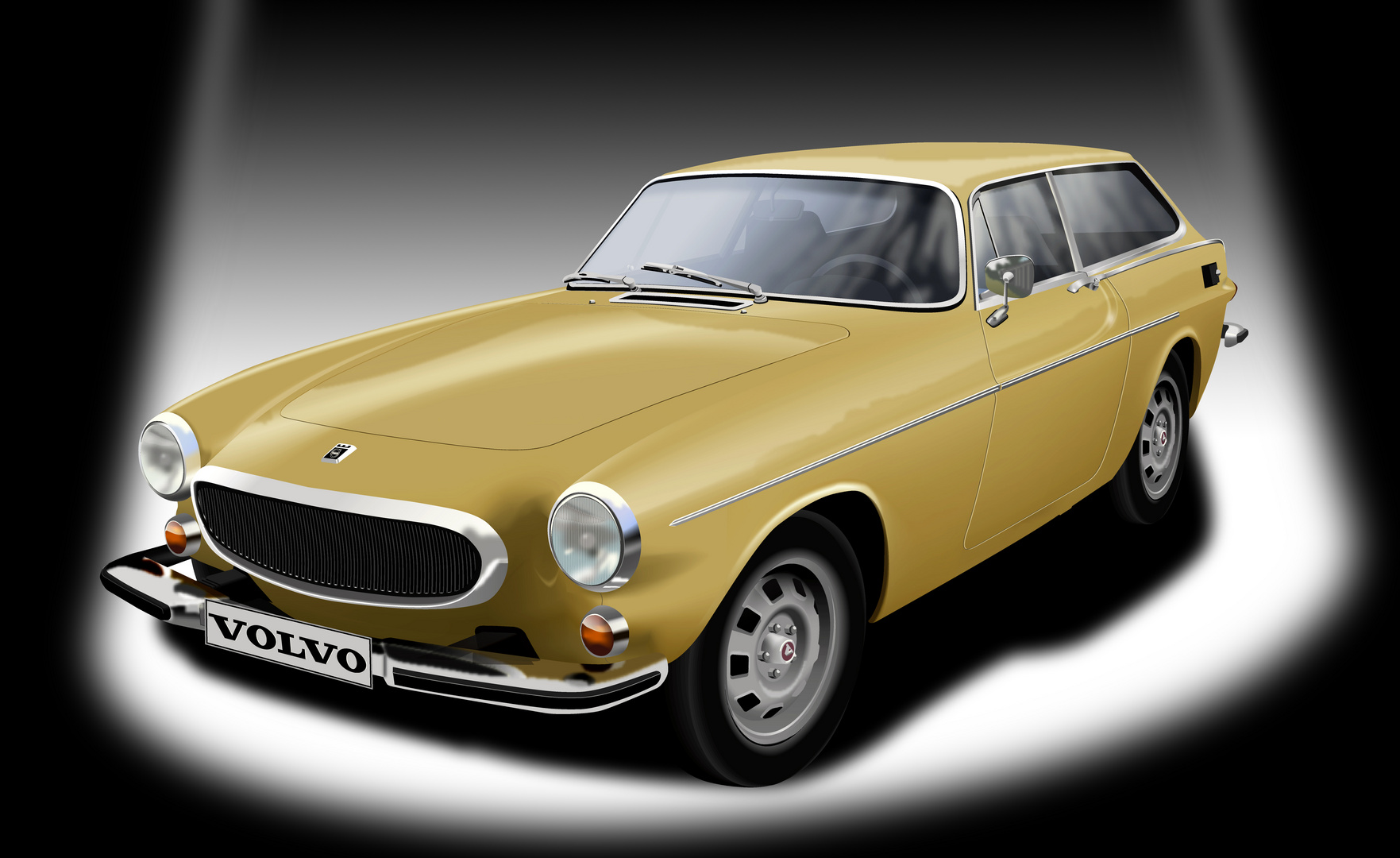 Volvo P 1800 "Schneewittchensarg"