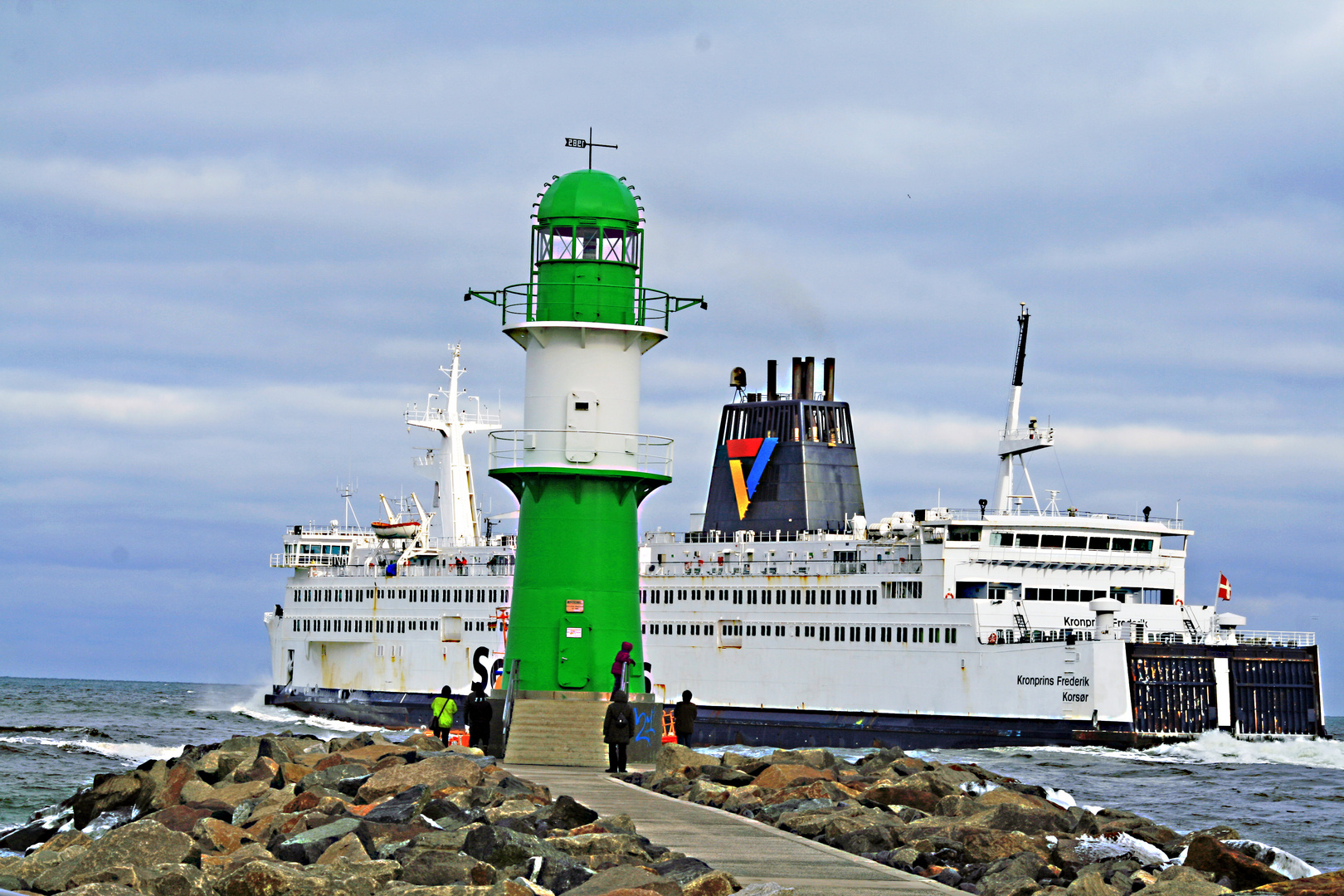 vom alten Strom in die Ostsee