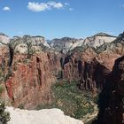 Vom Angels Landing im Zion N.P. ....