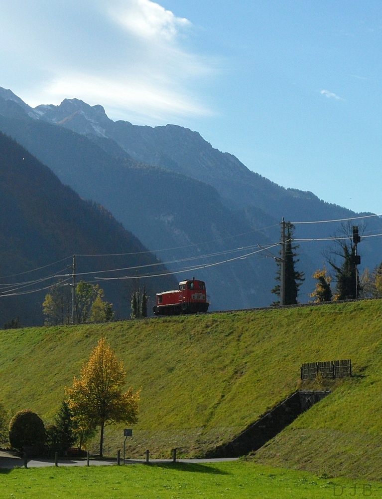 Vom Arlberg zurück