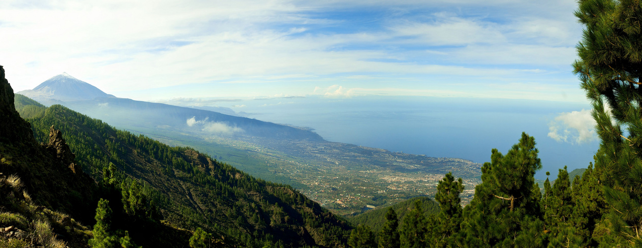 Vom Atlantik hoch zum Teide