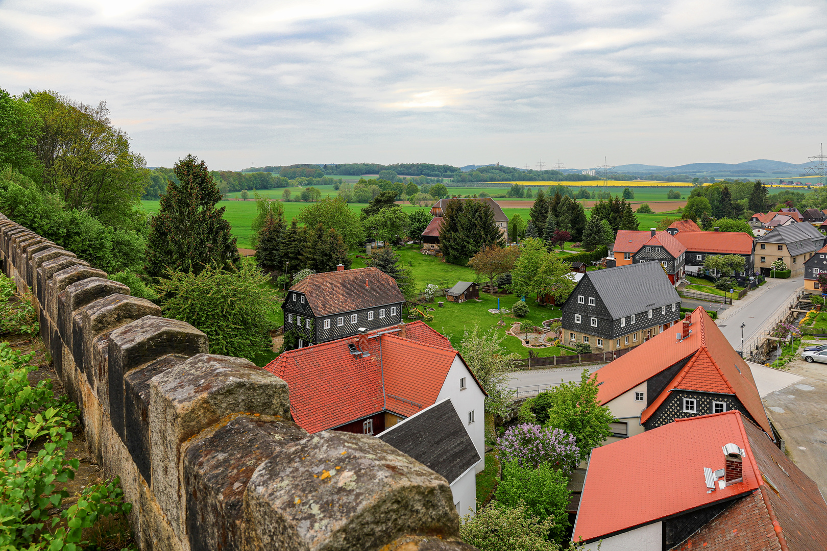 Vom Aussichtsviadukt