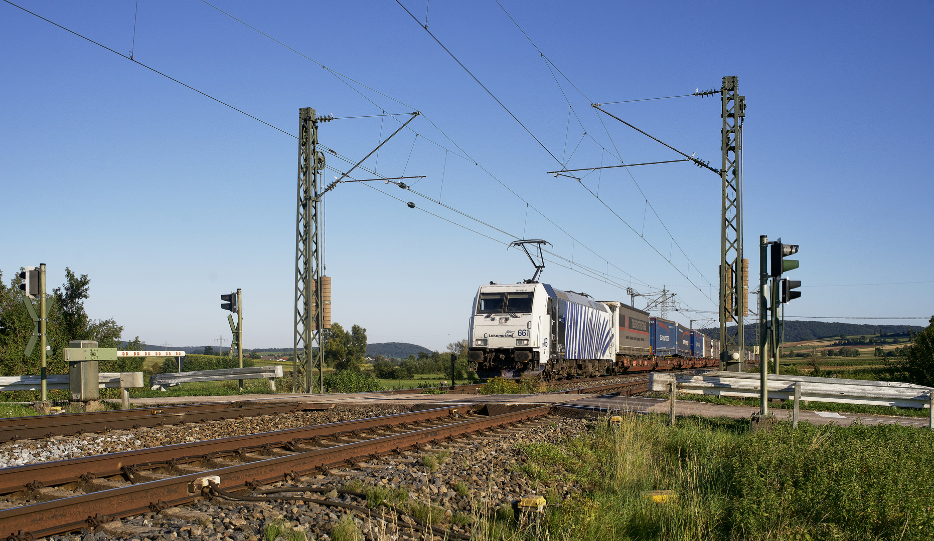 Vom Bahnhof Wettelsheim