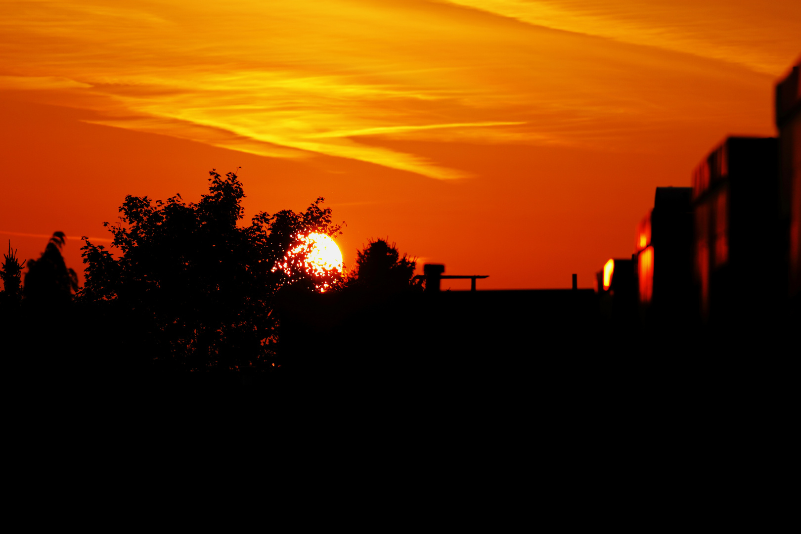 Vom Balkon