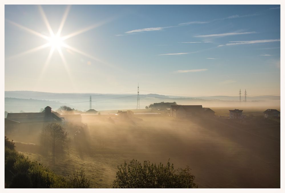 Vom Balkon gesehen