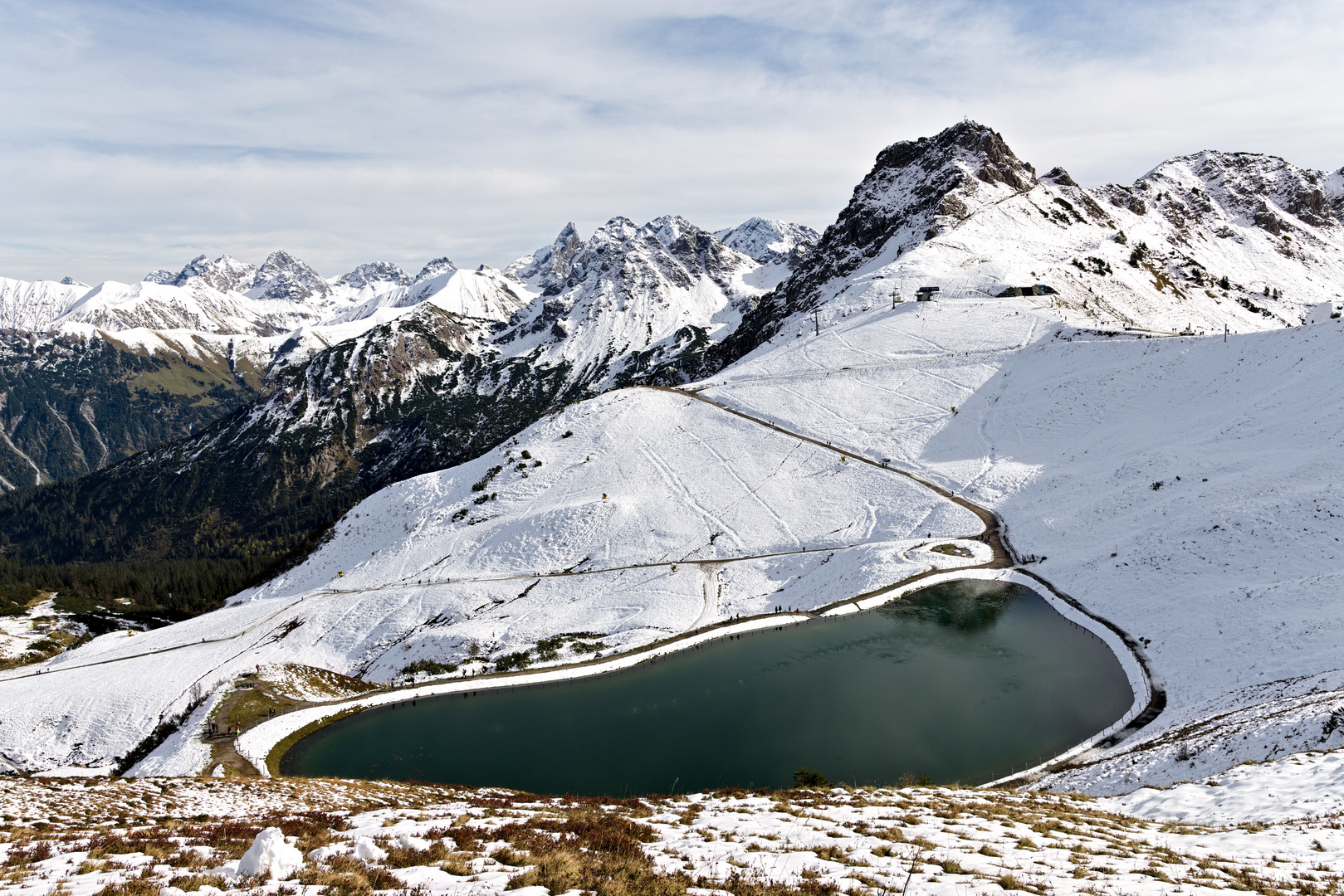 Vom Bergsee zum Gipfel