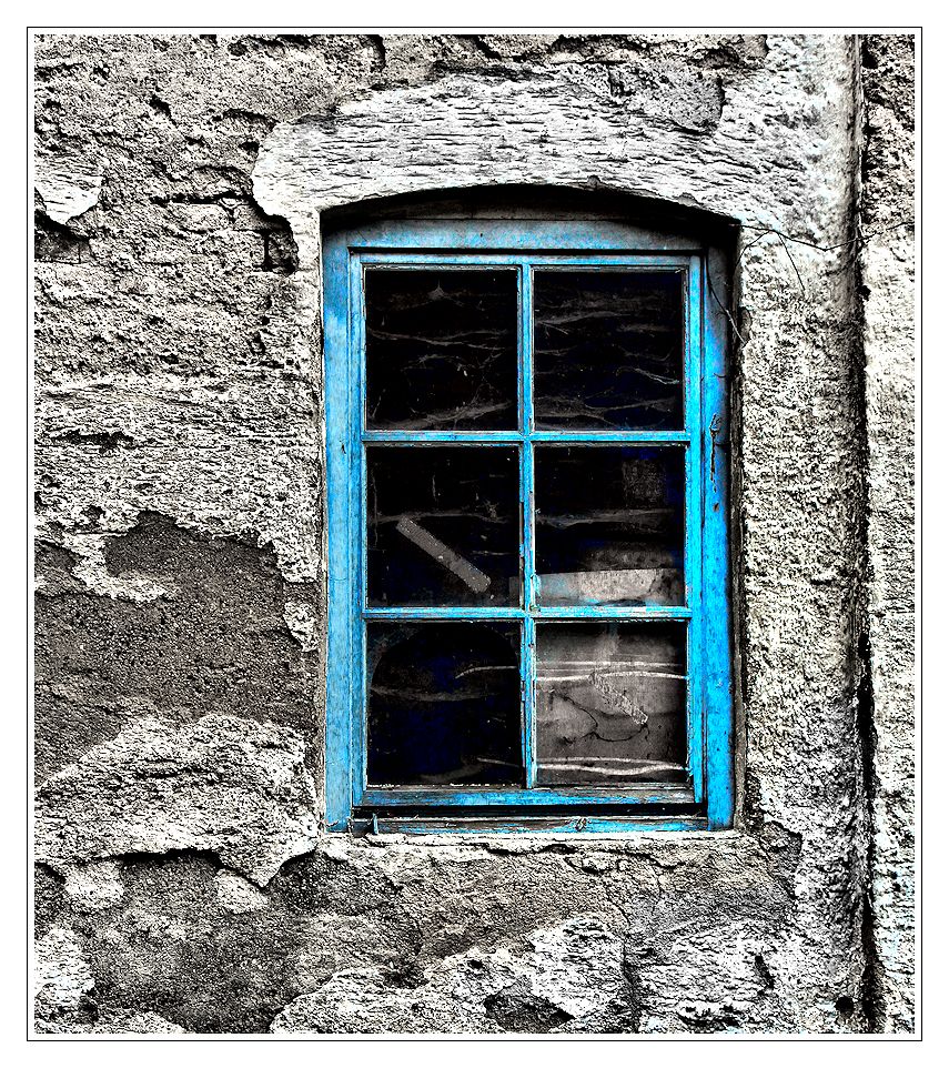 vom blauen fenster...