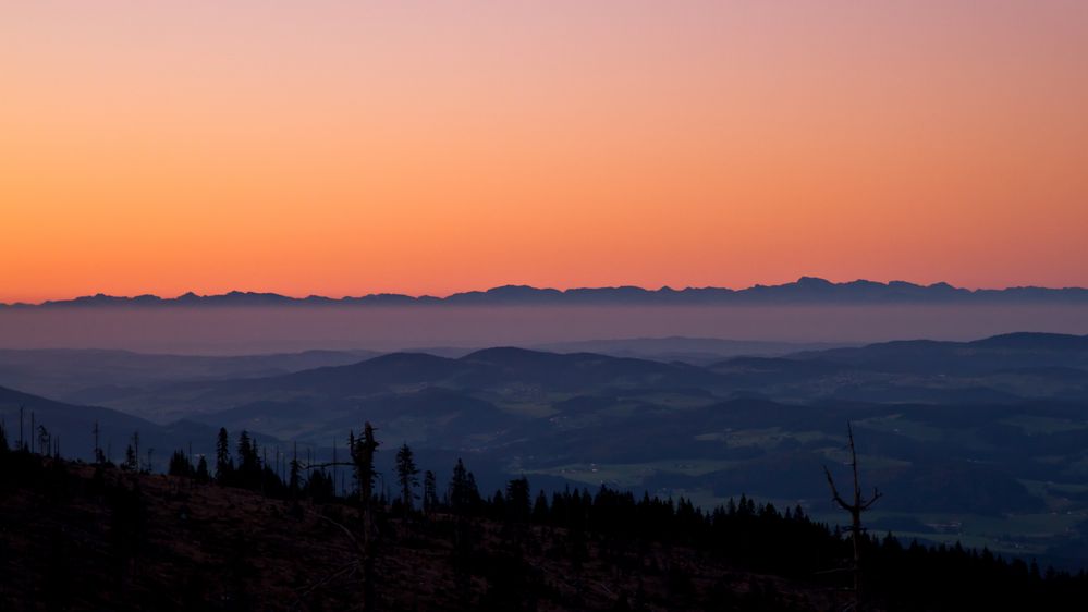 Vom Böhmerwald zu den Alpen