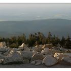 Vom Brocken aus nach Norden geschaut