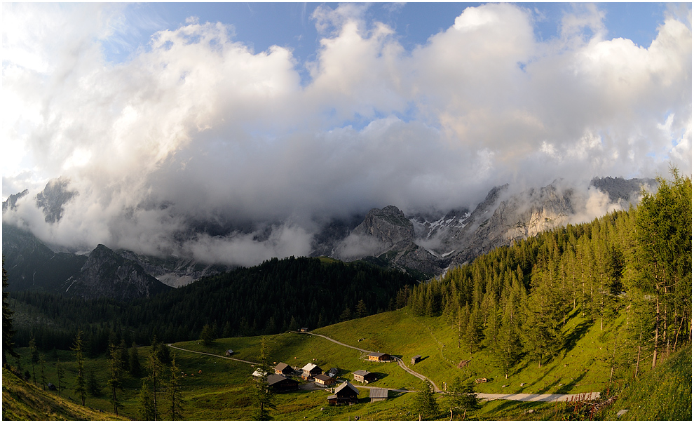 Vom Dachstein nichts zu sehen