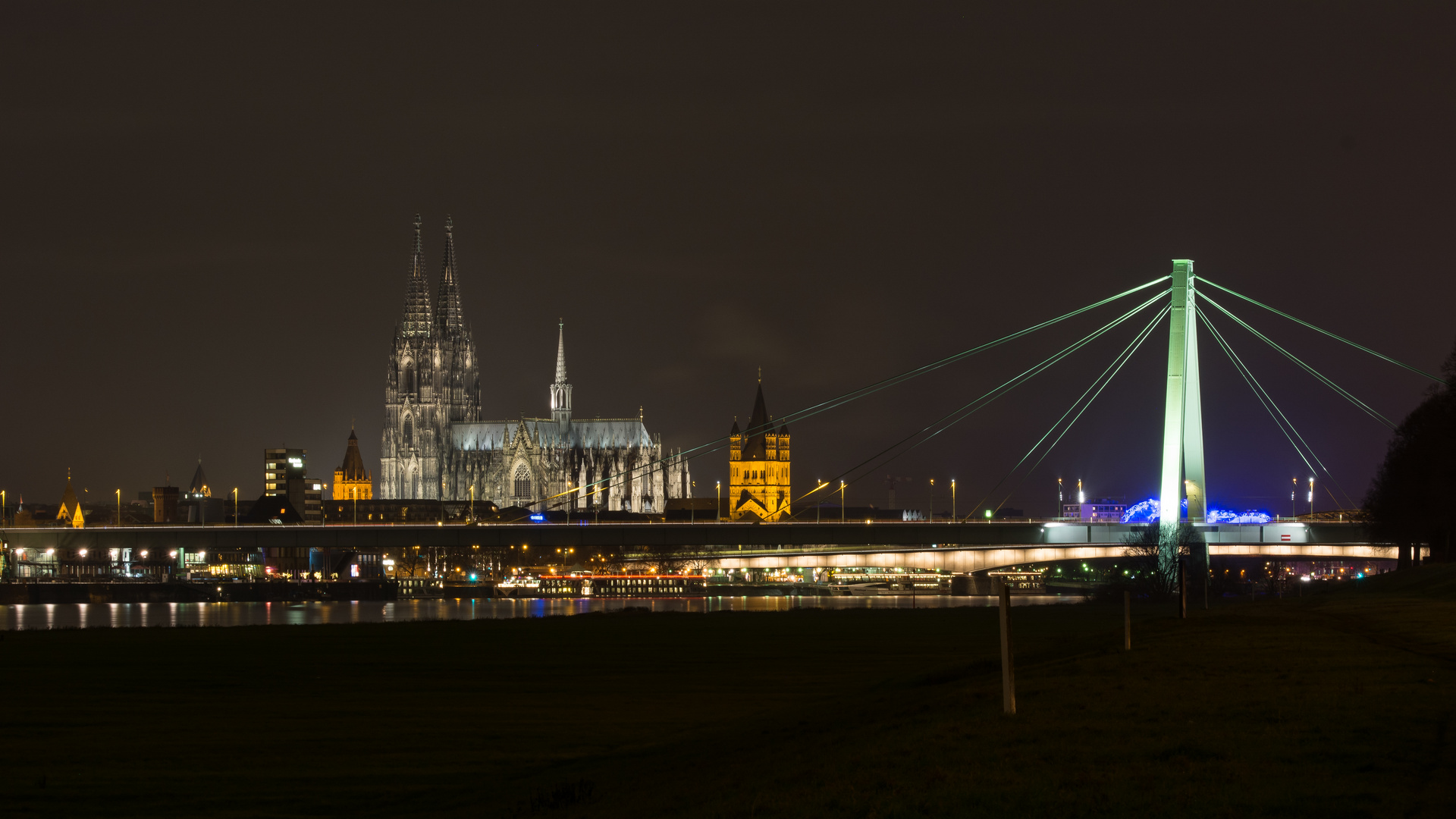 Vom Dom zur Severinsbrücke