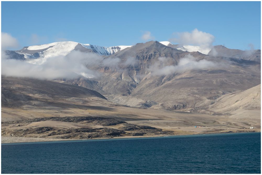 vom Eqip Gletscher Richtung  Uummannaq / Grönland