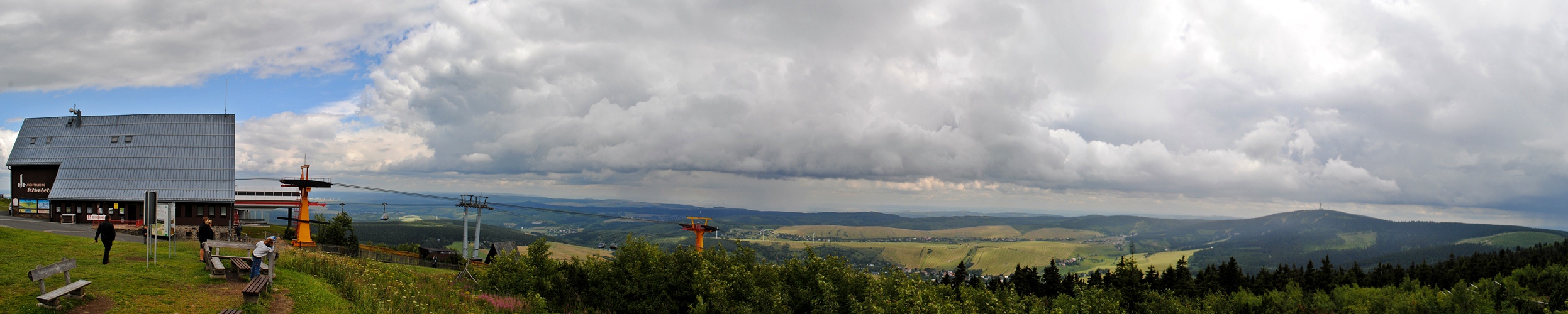 Vom Fichtelberg