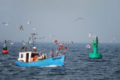 Vom Fischfang zurück