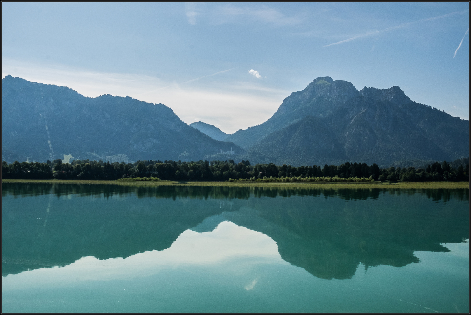 Vom Forggensee nach Neuschwanstein