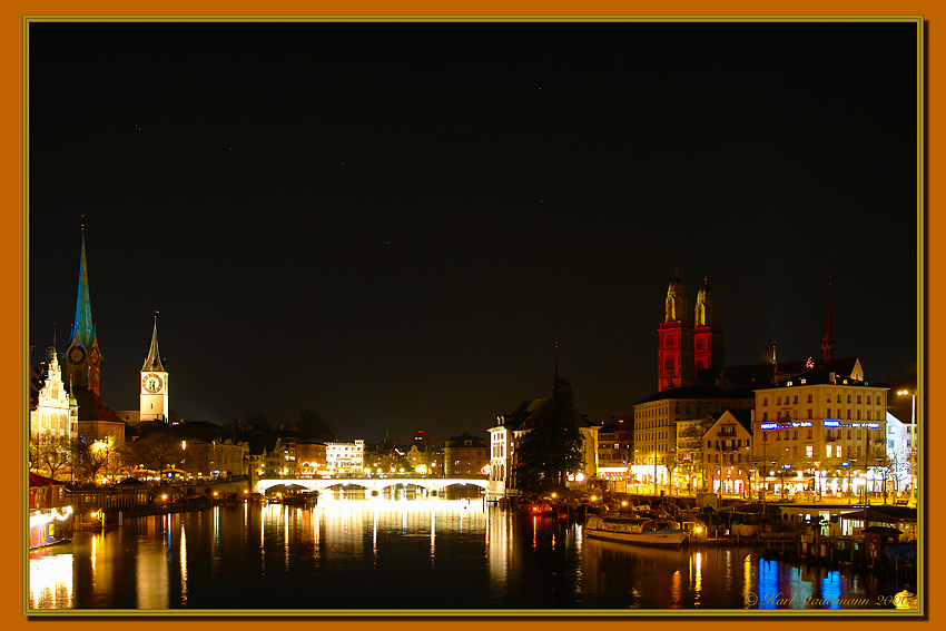 Vom Fraumünster bis zum Grossmünster