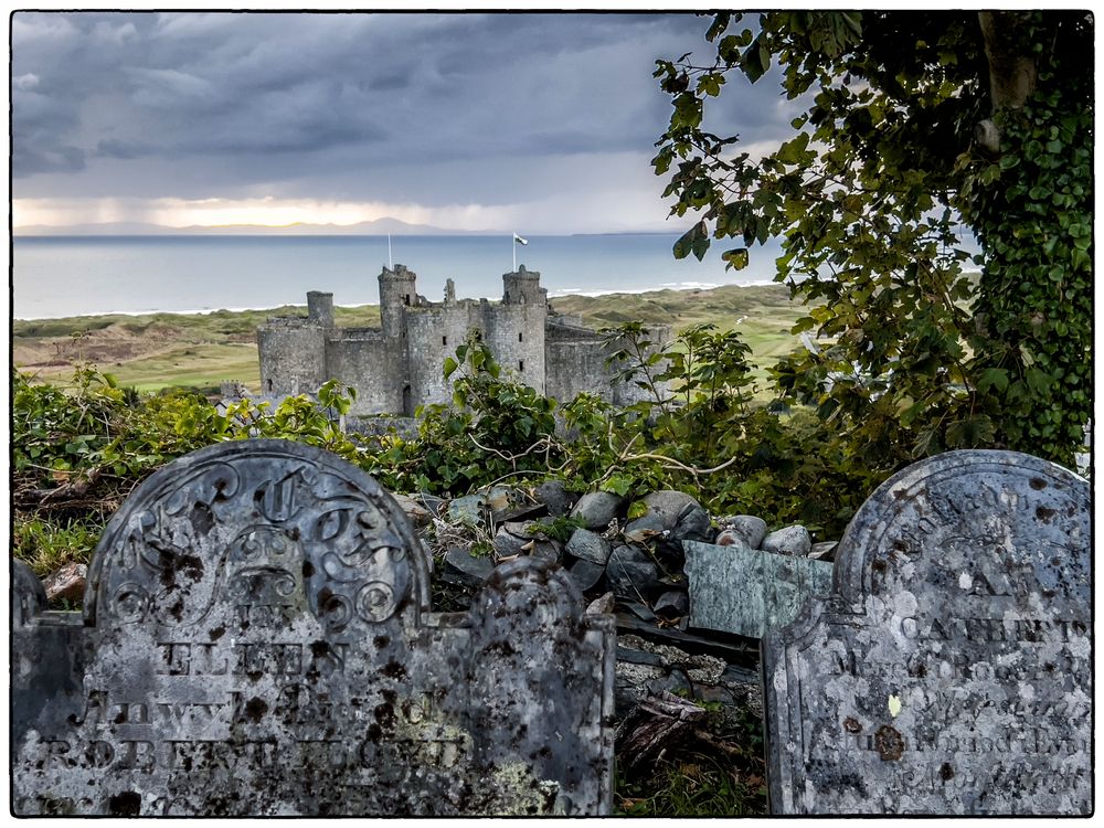 Vom Friedhof war ein guter Blick