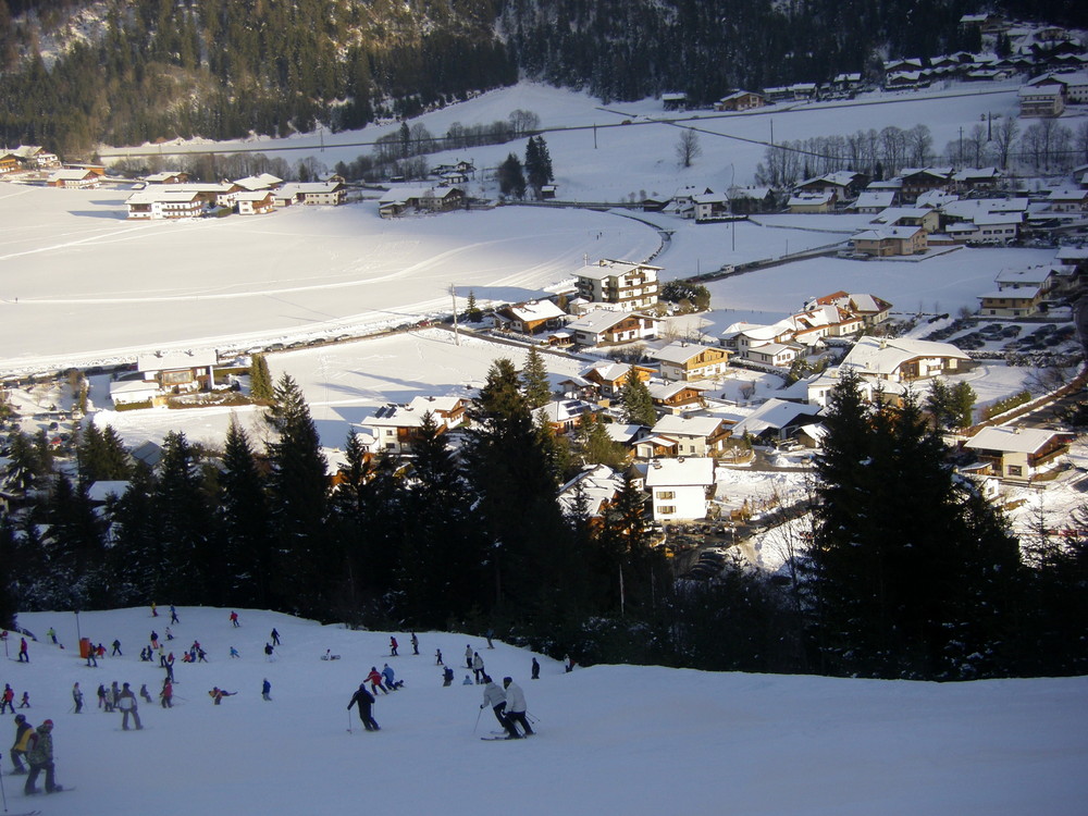 vom gipfel bis hinab zum tal