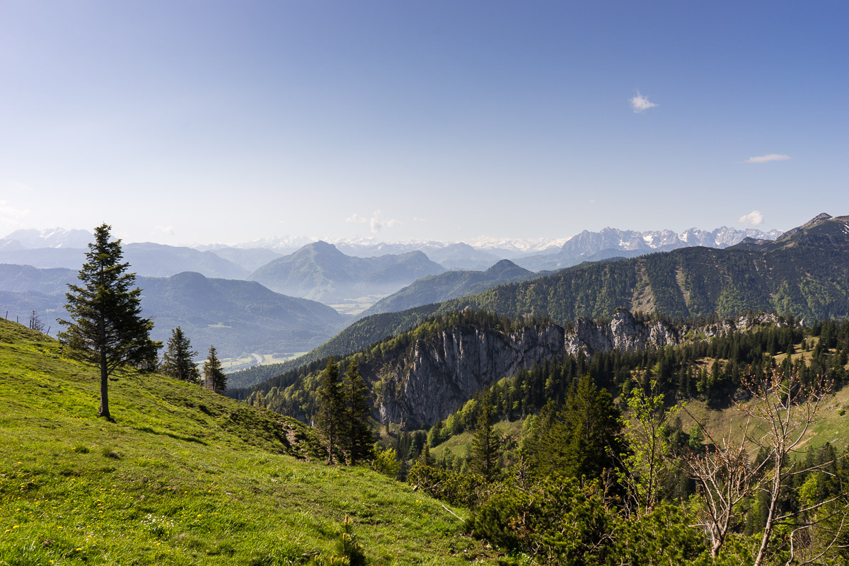 Vom Gipfel der Kampenwand