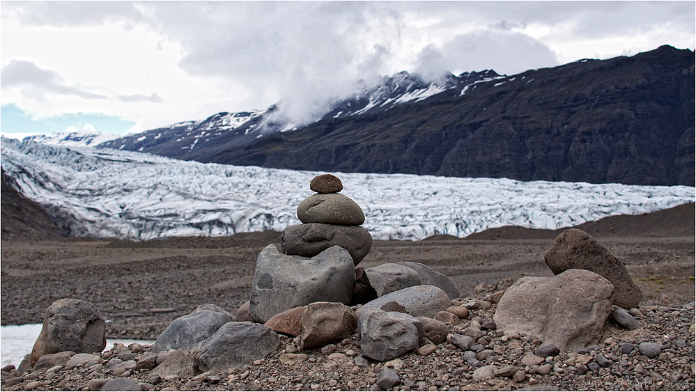 Vom Gletscher abgeladen...