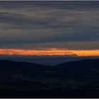 Vom Großen Arber Blick Richtung Alpen