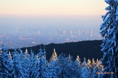 Vom Großen Feldberg im Taunus nach Frankfurt am Main