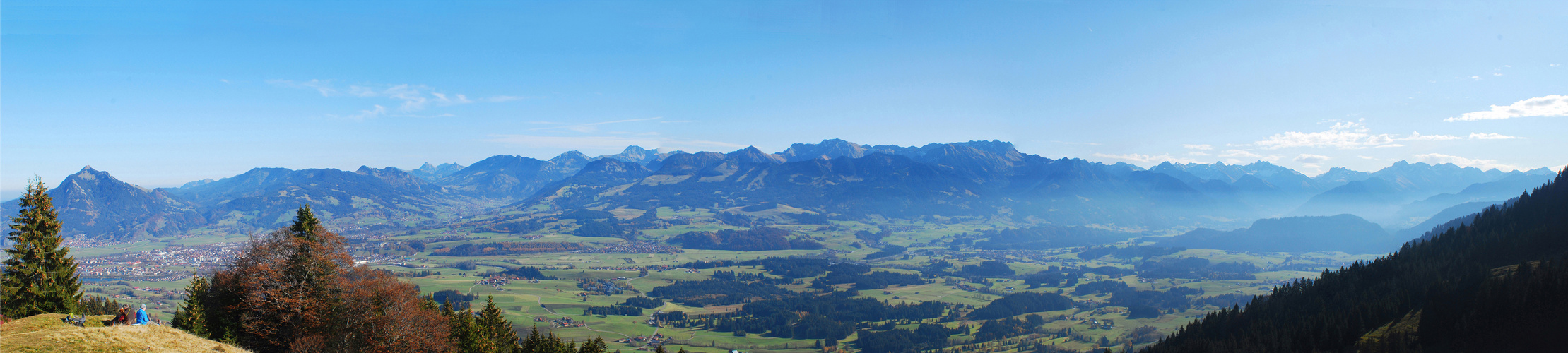 Vom Grünten bis zum Nebelhorn