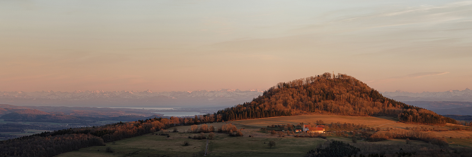 vom Hegau bis zu den Alpen