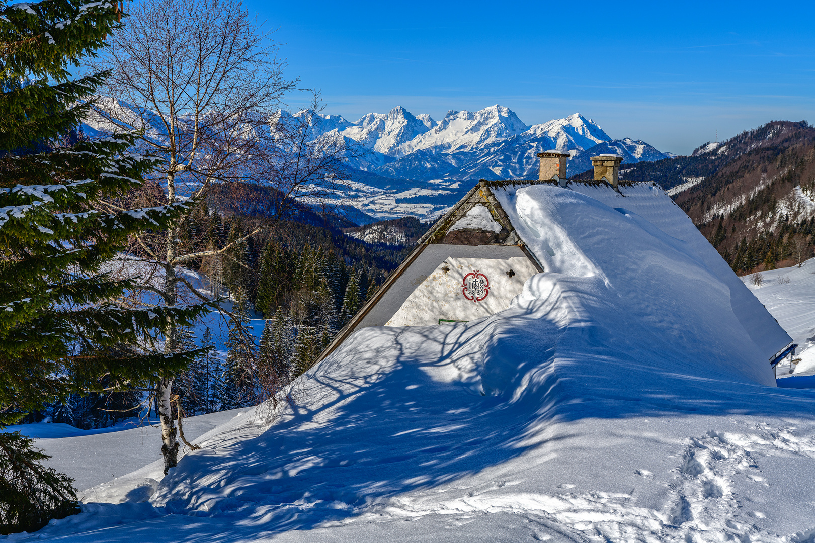 Vom Hengstpass zur Dörflmoaralm ...