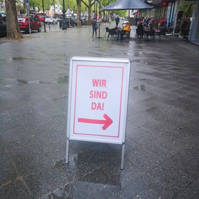 Vom "hier" zum "da" ist manchmal ein kurzer Weg