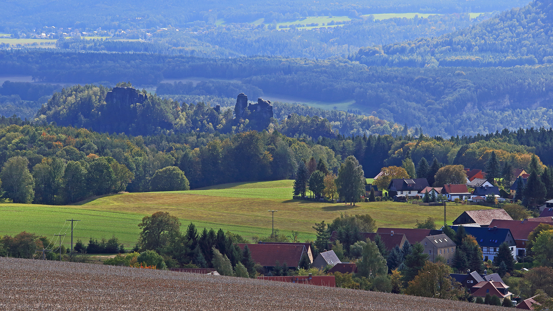 Vom Hohburkersdorfer Rundblik 01.10. 2019