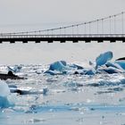 Vom Jökulsarlón ins Meer