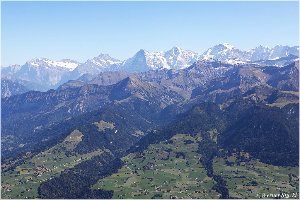 Vom Kandertal bis zu den Oberländer Alpen