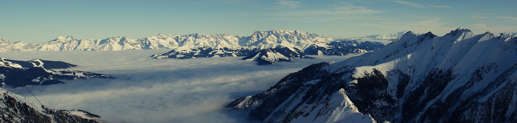 Vom Kitzsteinhorn ...