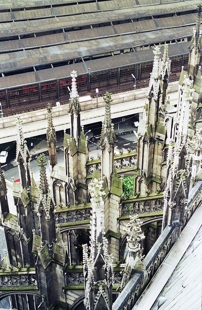 Vom Kölner Dom Richtung Bahnhof