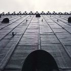 Vom Kölner Dom Richtung Dach fotografiert (1986)