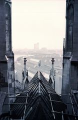 Vom Kölner Dom Richtung Ludwig Museum (1986)