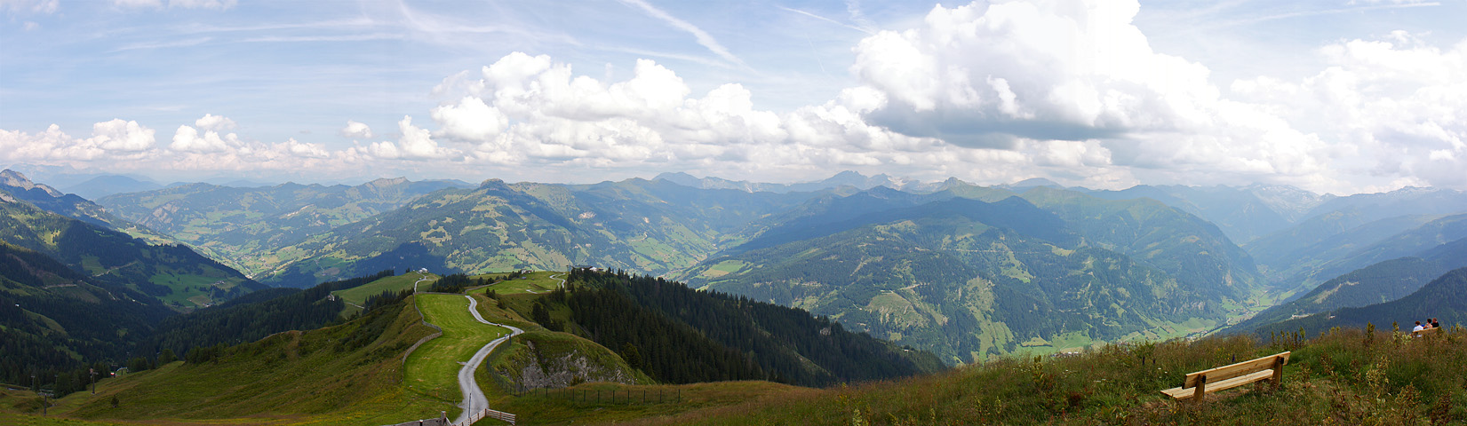 Vom Kreuzkogel aus