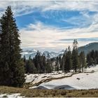 Vom Langis aus hat man einen schönen Blick auf den Eiger, Mönch, Jungfrau