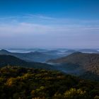 Vom Luitpoldsturm über dem Herbstnebel