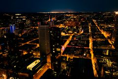 Vom Maintower bei Nacht