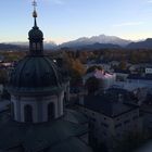 Vom Mönchsberg aus .. ein grandioser Blick über die Stadt