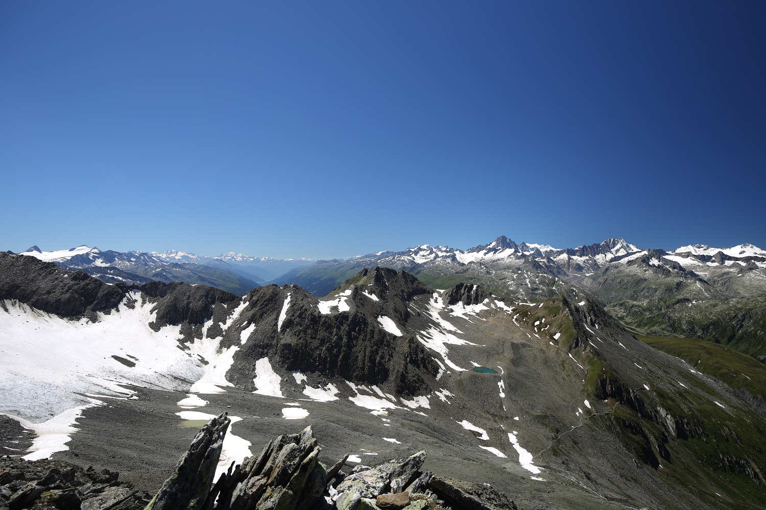 Vom Mont Blanc bis zu den Berner Alpen II